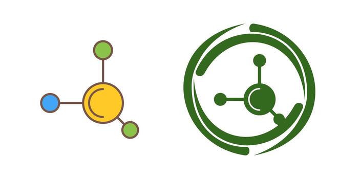 Molecule Vector Icon