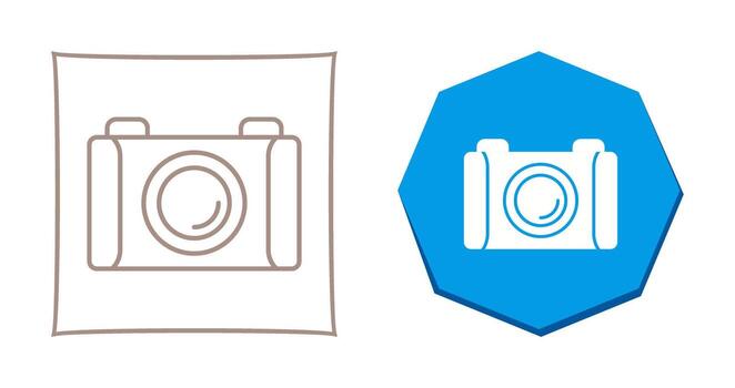 icono de vector de camara