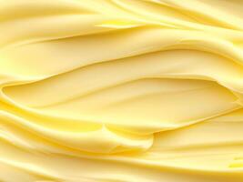 yellow cream or cosmetic texture photo