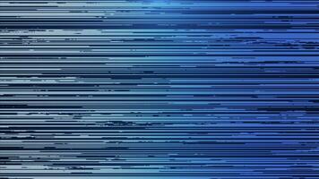 Abstract digital background with transforming horizontal lines and dots. Visualization of connections and big data. seamless loop. video