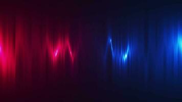 abstrait coloré pente Contexte avec verticale lumière rayures. lueur néon bleu rose Bande verticale pente formes lisse animation. video