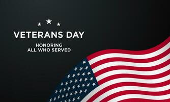 Veterans Day Background Design. vector