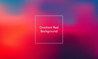 abstract gradient blur background with pastel, red color vector