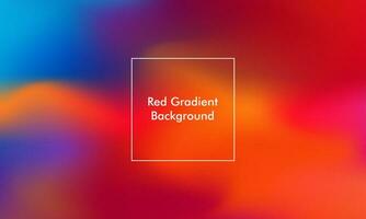 abstract gradient blur background with pastel, red color vector