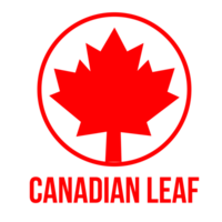 Canadian Maple Leaf isolated on a Transparent Background png