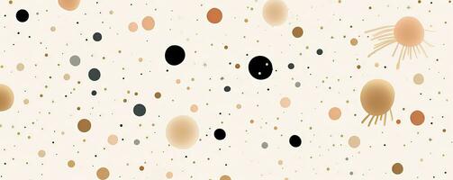 Light Beige Grain Paper Texture with Vintage Particles and Speckles photo