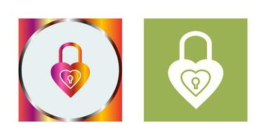 Unique Lock Vector Icon