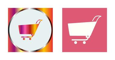 Unique Shopping Cart Vector Icon