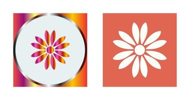 Unique Flower Vector Icon