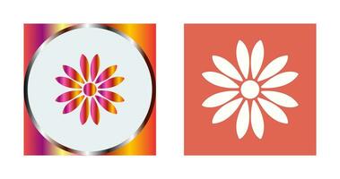 Unique Flower Vector Icon