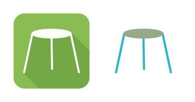 Unique Stool Vector Icon