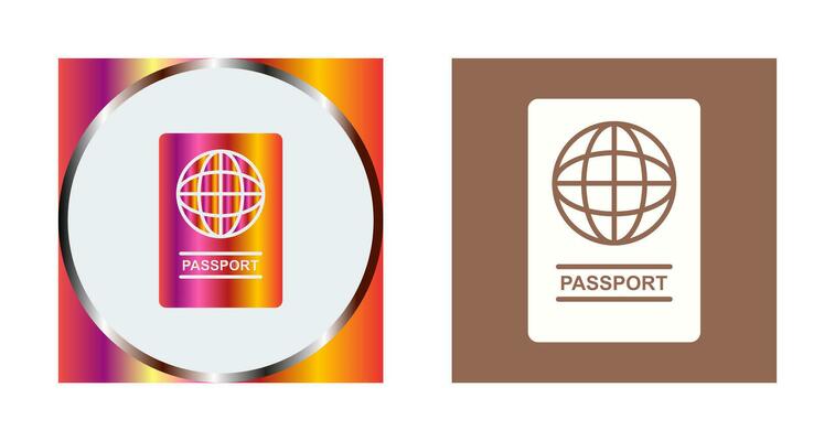 Passport Vector Icon