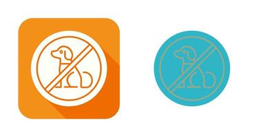 No Pets Vector Icon