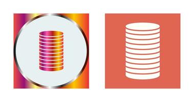 Stack of Coins Vector Icon