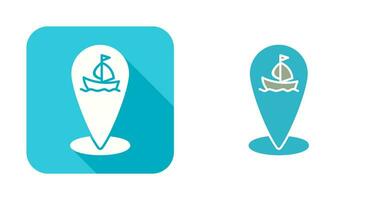 Shipping Location Vector Icon