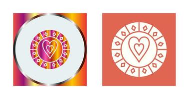 Heart Chip Vector Icon