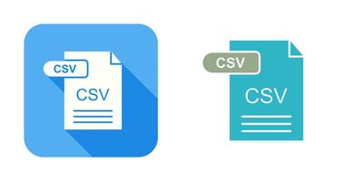 CSV Vector Icon