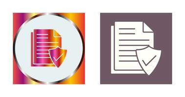 Valid Document Vector Icon