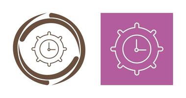 Time Settings Vector Icon