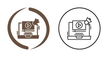 Video Marketing Vector Icon