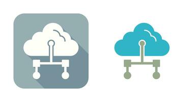 Internet Cloud Vector Icon