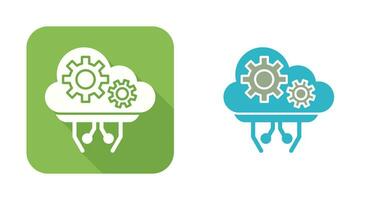 Cloud Computing Vector Icon