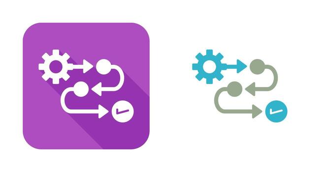 Process Vector Icon