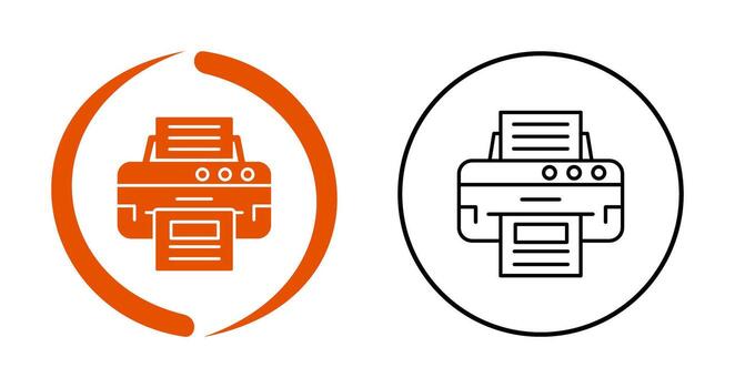 Printer Vector Icon