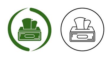 Tissue Box Vector Icon