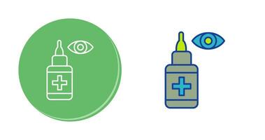 Eye Drop Vector Icon