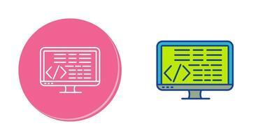 Coding Vector Icon