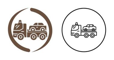 Tow Truck Vector Icon