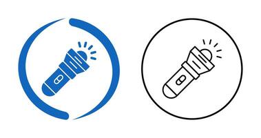 Flashlight Vector Icon