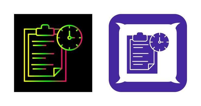 Task Management Vector Icon