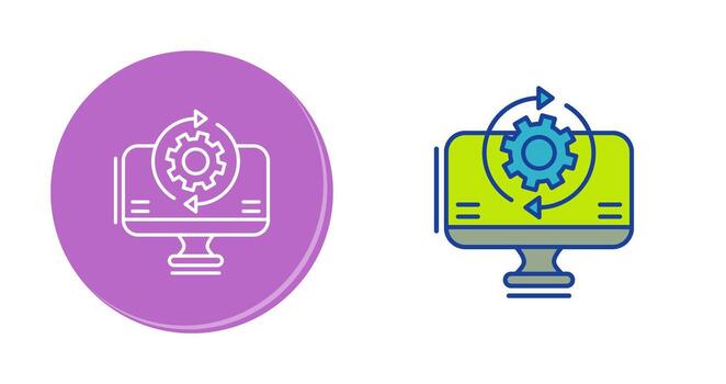 Synchronization Vector Icon