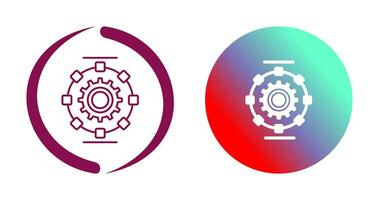 Automated Process Vector Icon