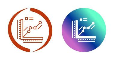 Graph Vector Icon