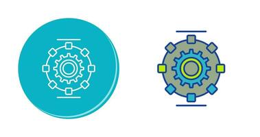 Automated Process Vector Icon