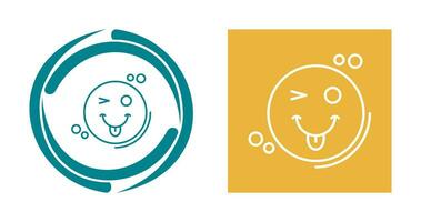 Tongue Out Vector Icon