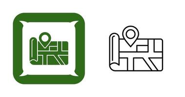 Map Vector Icon