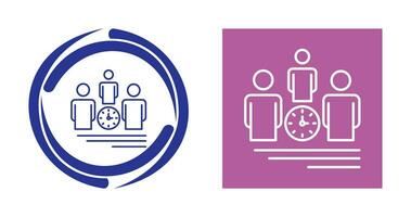 Team Management Vector Icon