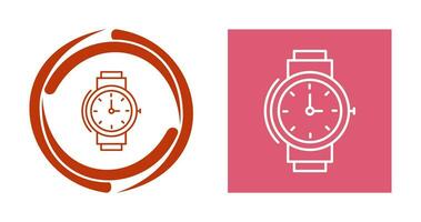 icono de vector de reloj de pulsera