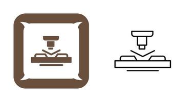 Press Vector Icon