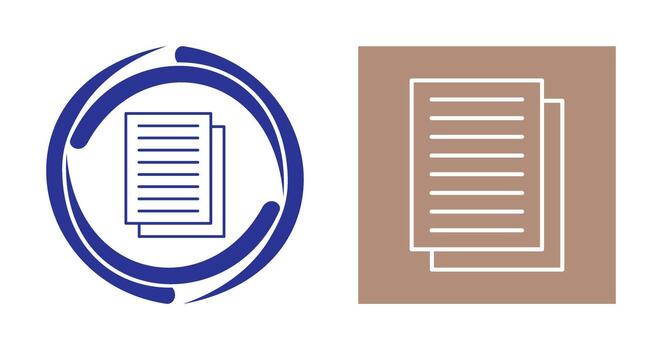 Document Vector Icon