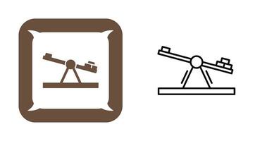 Seesaw Vector Icon