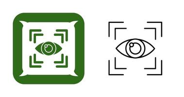 Eye Scan Vector Icon