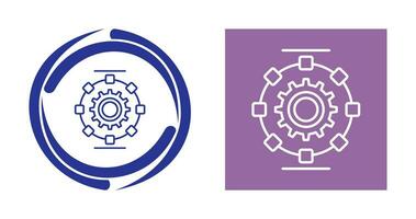 Automated Process Vector Icon