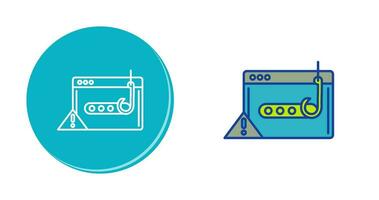 Phishing Password Vector Icon