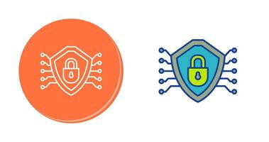 Cyber Security Vector Icon