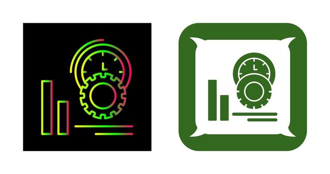 icono de vector de rendimiento